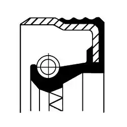 SEAL / Уплотняющее кольцо (сальник), дифференциал 49375537 CORTECO