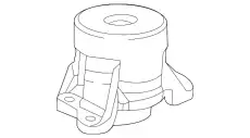 Подушка крепления двигателя MB 253 240 11 00