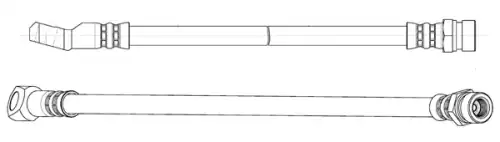 Brake Hose 517004 CEF