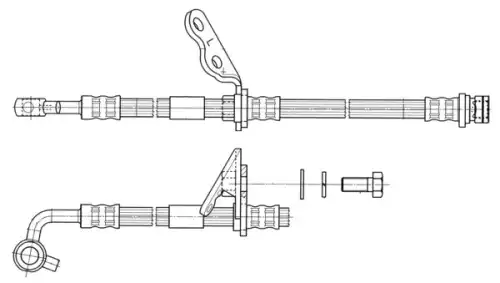 Brake Hose 512471 CEF