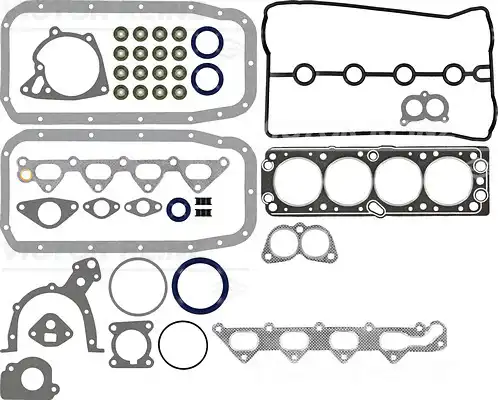Full Gasket Set, engine 15330001 VICTOR REINZ