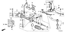 Рулевая рейка ACURA 53536S3NJ01