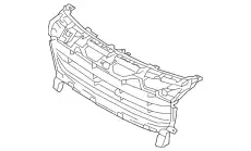 Решетка бампера PORSCHE 958505683409B9
