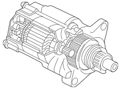 Стартер HONDA 31200P8AA01RM