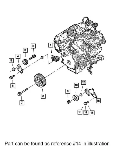 Рулевая рейка DODGE 05154494AA