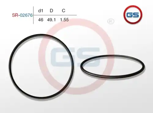 РЕЗИНОВОЕ КОЛЬЦО 46x1.55 SR-02676 GS