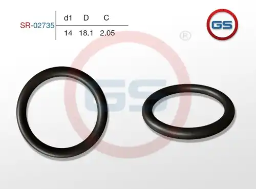 Резиновое кольцо SR-02735 GS