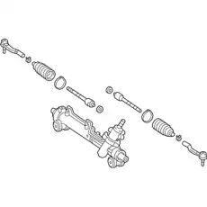 Рулевая рейка TOYOTA / LEXUS 4420033530