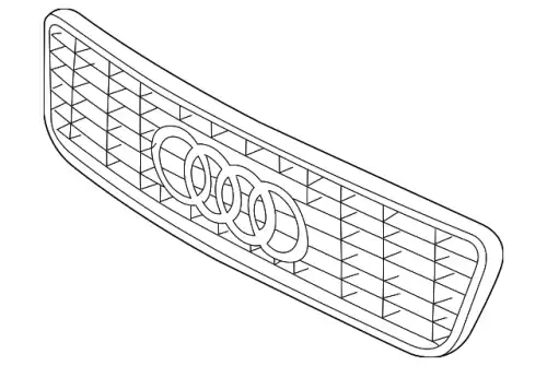 Решетка радиатора VAG 8N0853651E3FZ
