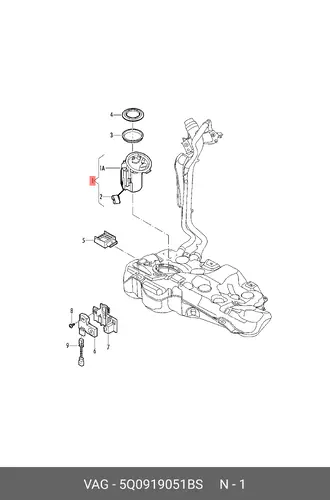 БЕНЗОНАСОС 5Q0919051BS VAG