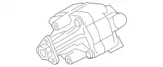 Насос гидроусилителя руля PORSCHE 7L6422154E