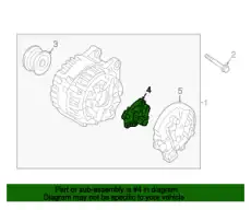 РЕГУЛЯТОР НАПРЯЖЕНИЯ ГЕНЕРАТОРА 30644030 VOLVO