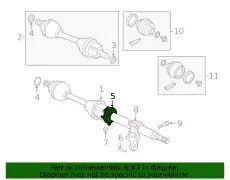 DRIVE SHAFT BEARIN 31367147 VOLVO