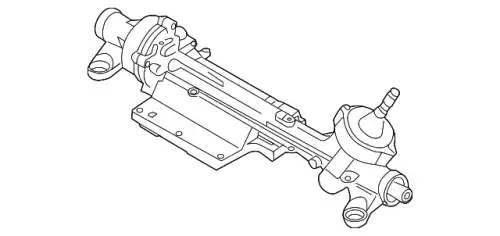 Рулевая рейка VAG 3C1423061P
