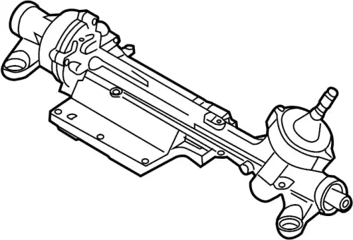 Рулевая рейка VAG 3C1423061R