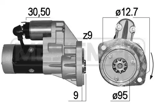 Стартер MESSMER 220003