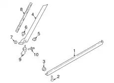 PIN - TRIM LR092731 LAND ROVER