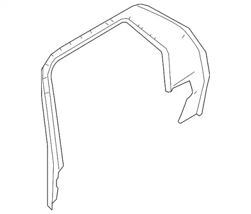MOULDING - DOOR WINDOW FRAME LR092536 LAND ROVER