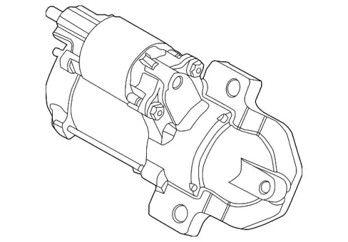 STARTER MOTOR LR084783 LAND ROVER