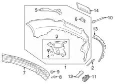 COVER-BUMPER T2R18961LML JAGUAR