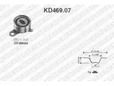 Комплект ремня ГРМ KD469.07 SNR