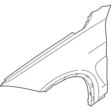 Крыло BMW 51 65 8 056 338