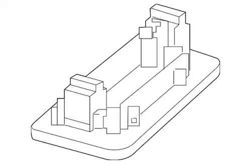 Фонарь габаритный MB 246 820 15 66 64