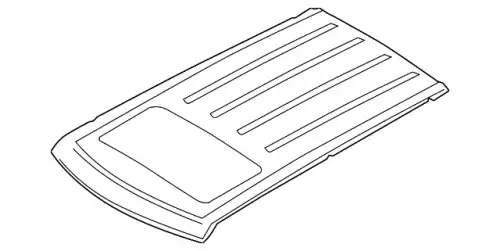 Панель крыши AKB760100 LAND ROVER