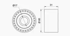 ролик обводной Ren 651971 AUTEX