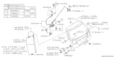  909300012 SUBARU КЛИПСА ПЛАСТИКОВАЯ (100