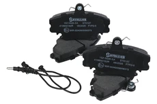 Тормозные колодки дисковые STELLOX 152 032B-SX
