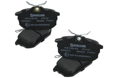 Тормозные колодки дисковые STELLOX 616 012B-SX