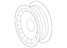 ролик обводной MB 000 202 08 19