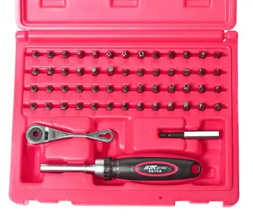 JTC-5610 НАБОР БИТ 12 , 38 TORX, HEX, PH С ДЕРЖАТЕЛЕМ В К
