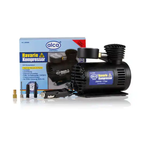 компрессор! 17 бар, кабель 3м, 12V 120W\ 203000 ALCA