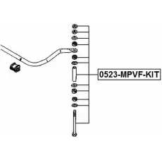 Тяга стабилизатора FEBEST 0523-MPVF-KIT