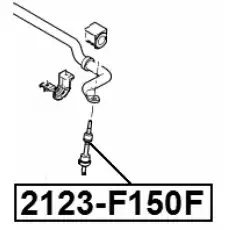 Тяга стабилизатора FEBEST 2123-F150F
