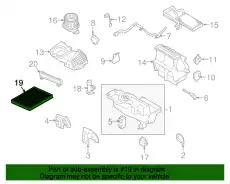 Салонный фильтр FORD FP68