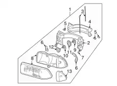 Фара GM 16525157