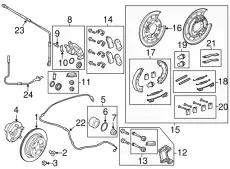Кронштейн LR025154 LAND ROVER