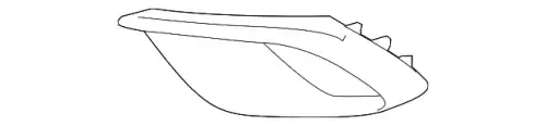 Решетка бампера MAZDA BHN150C11