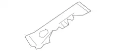 Автозапчасть/RETAINER(L),REAR BUM BHN9502J1A MAZDA