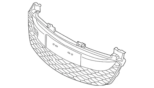 Решетка бампера MAZDA DR61501T1B