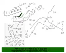  ТРАПЕЦИЯ СТЕКЛООЧИСТИТЕЛЯ TD1167361A MAZDA