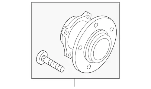 Ступица MAZDA KD312615X
