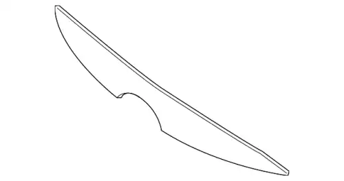 Решетка радиатора MAZDA KD4950711