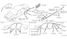 ПИСТОН 768486P010 NISSAN