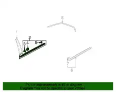 Молдинг,зад лев дверь 72950S5A003 HONDA