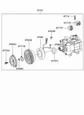 PULLEY ASSY 976433A570 HYUNDAI