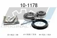 к-кт подшипника ступицы пер.!\ Ford Transit <91 10-1178 IJS